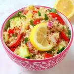 Lemony Quinoa Salad