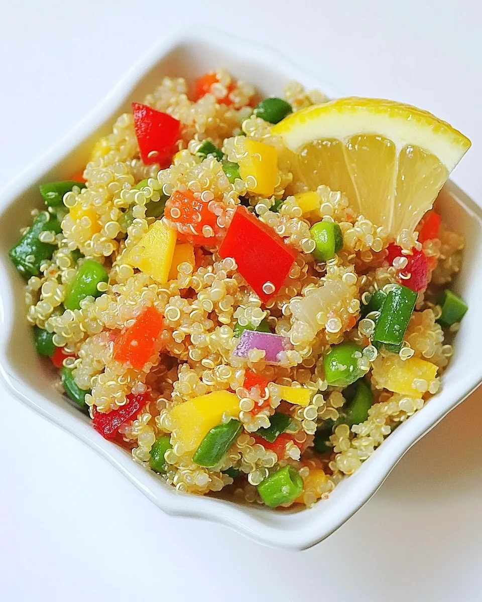 Lemony Quinoa Salad