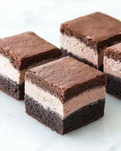 Malted Fudge Brownie Ice Cream Sandwiches