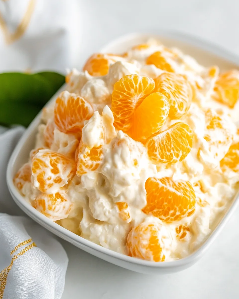 Mandarin Orange Fluff Salad