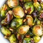 Maple Balsamic Brussels Sprouts
