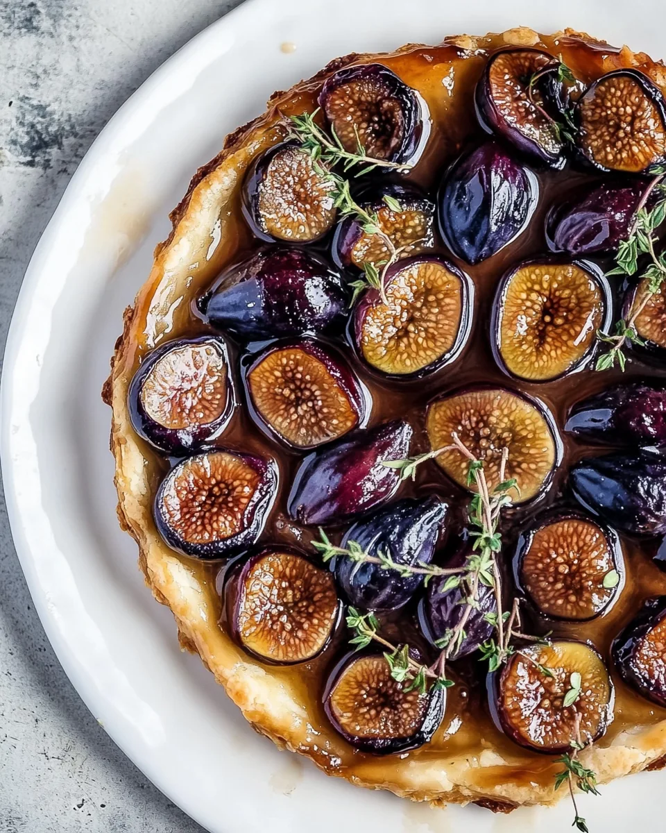 Maple Fig Tarte Tatin