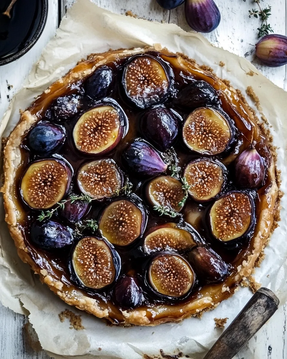 Maple Fig Tarte Tatin