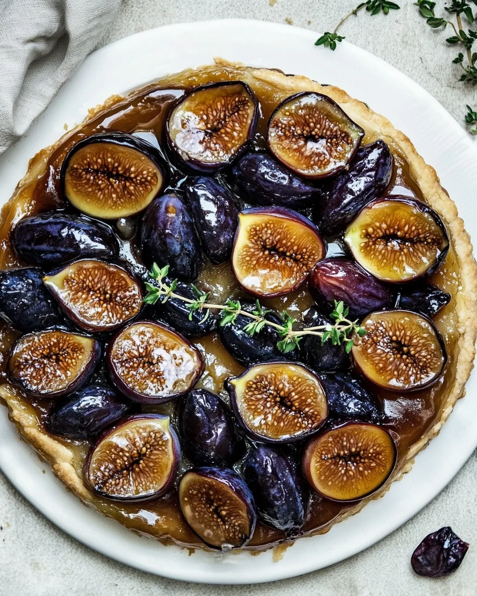Maple Fig Tarte Tatin
