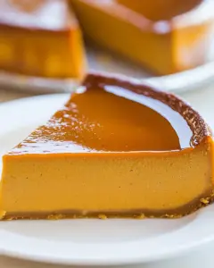 Maple Pumpkin Flan