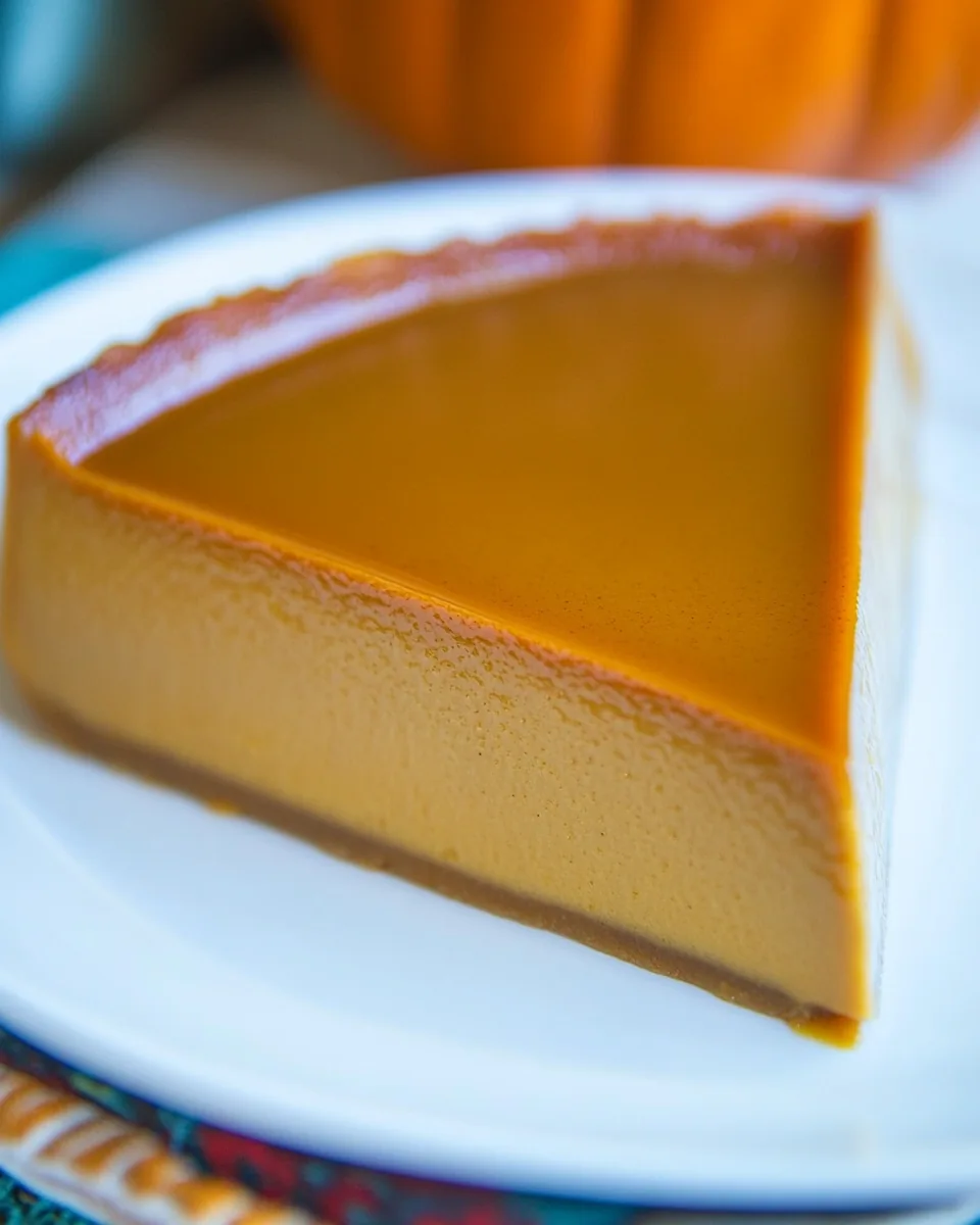 Maple Pumpkin Flan