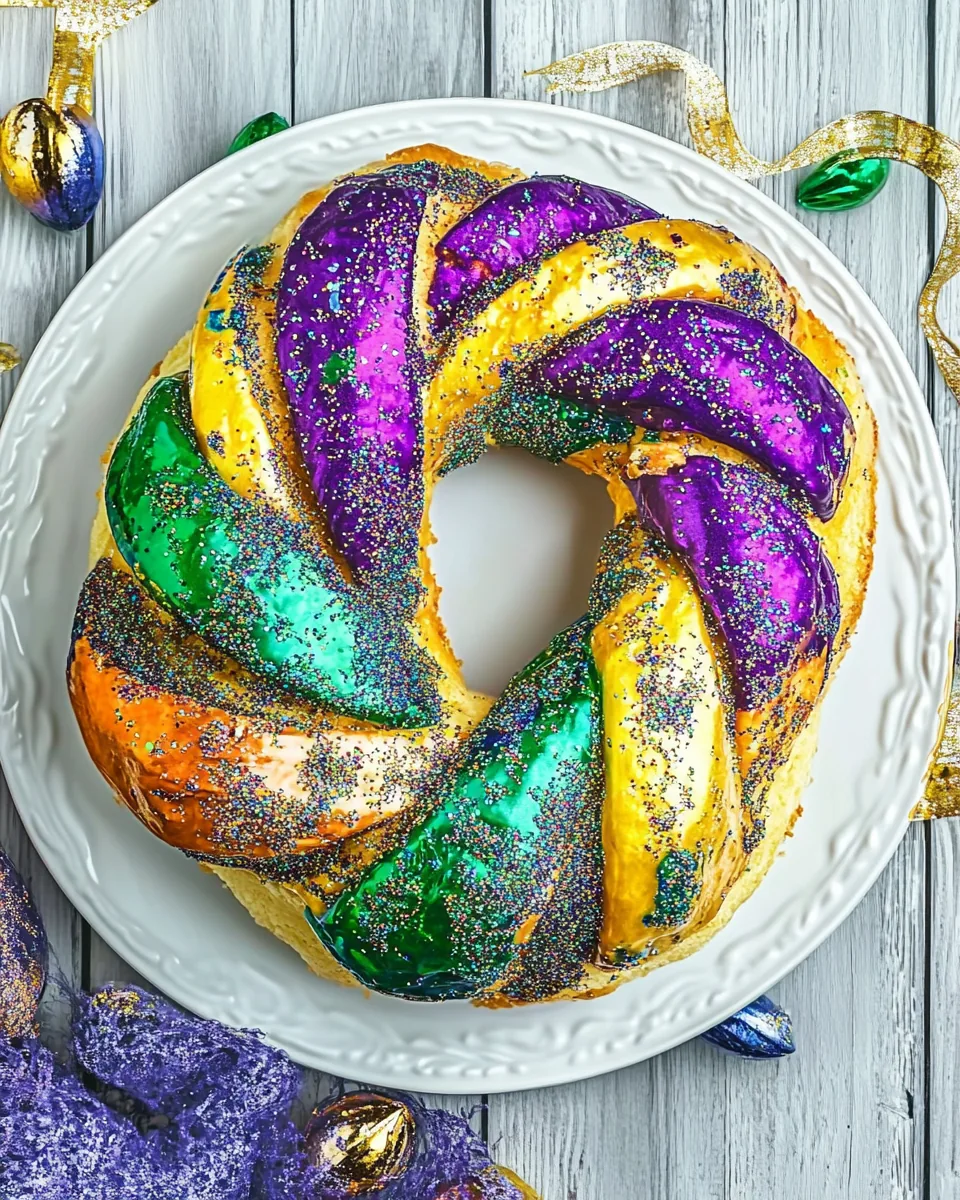 Mardi Gras King Cake