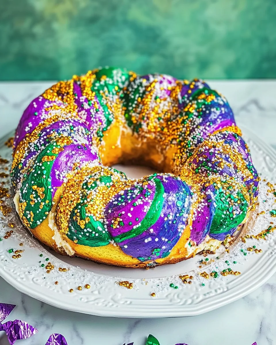 Mardi Gras King Cake