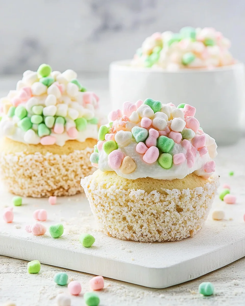 Marshmallow Treat Cupcakes
