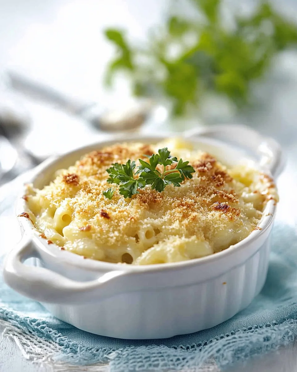 Three Cheese Macaroni and Cheese