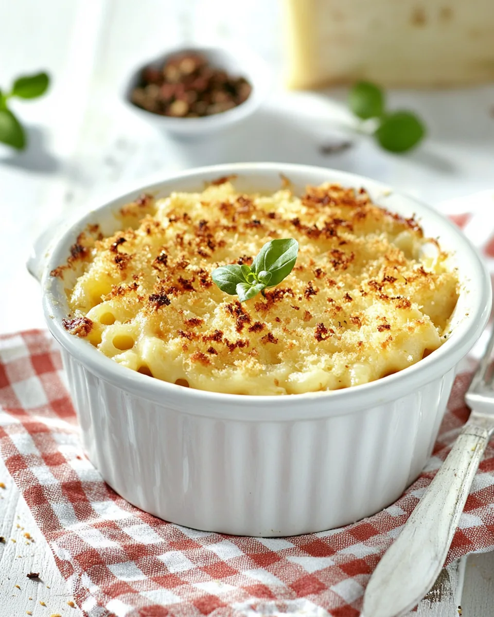 Three Cheese Macaroni and Cheese