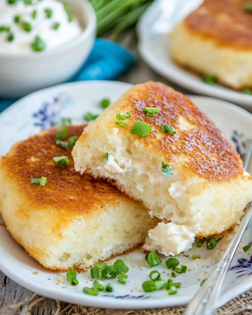 Mascarpone Grit Cakes