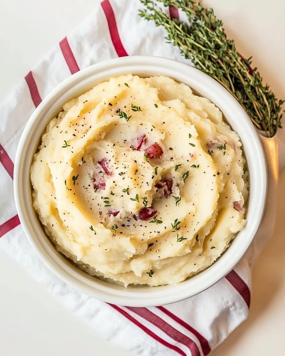 Mashed Red Potatoes