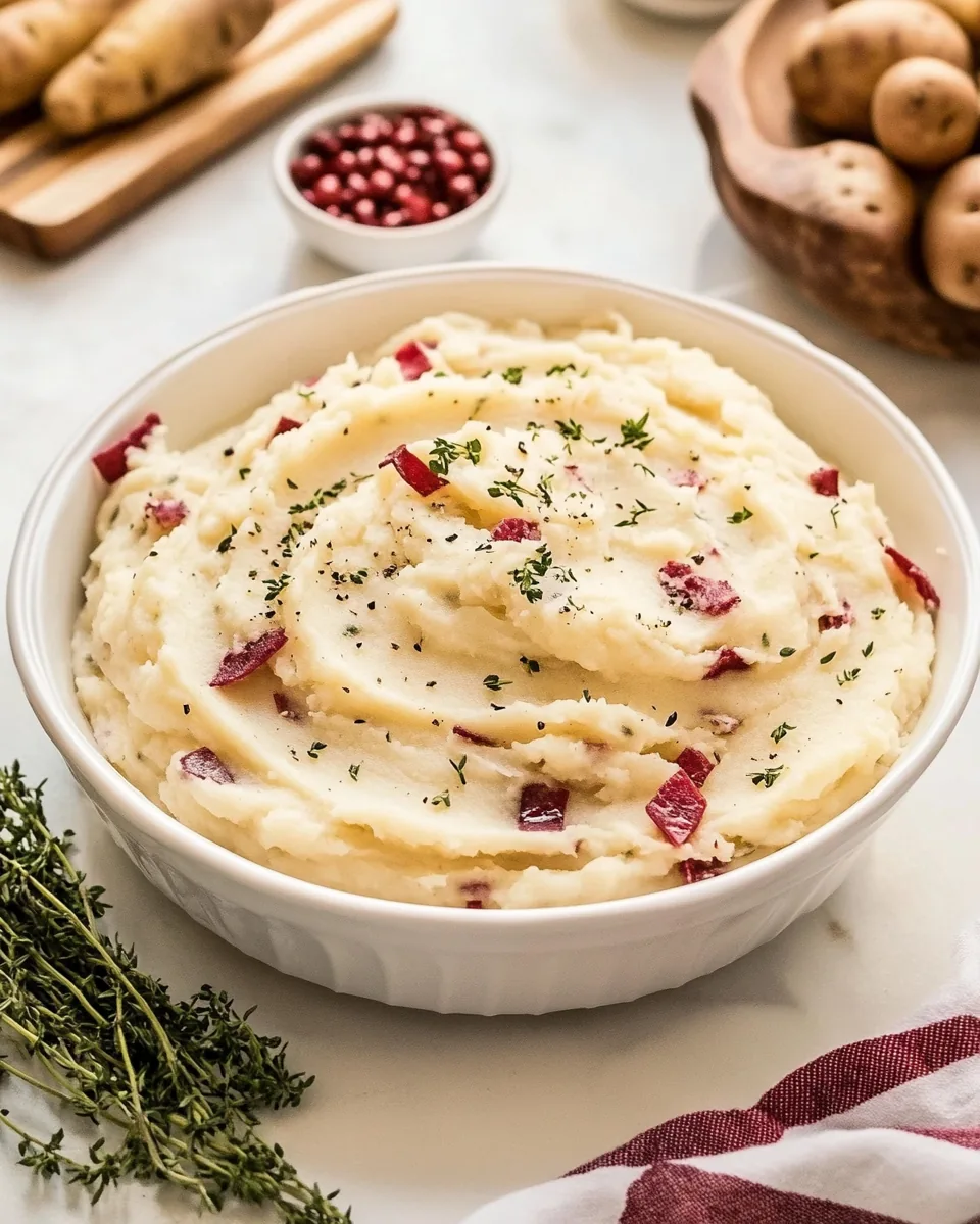 Mashed Red Potatoes