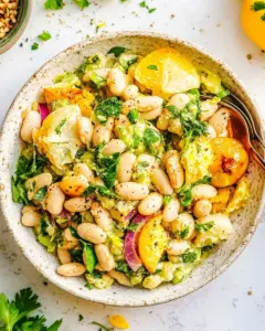 Mediterranean White Bean Salad