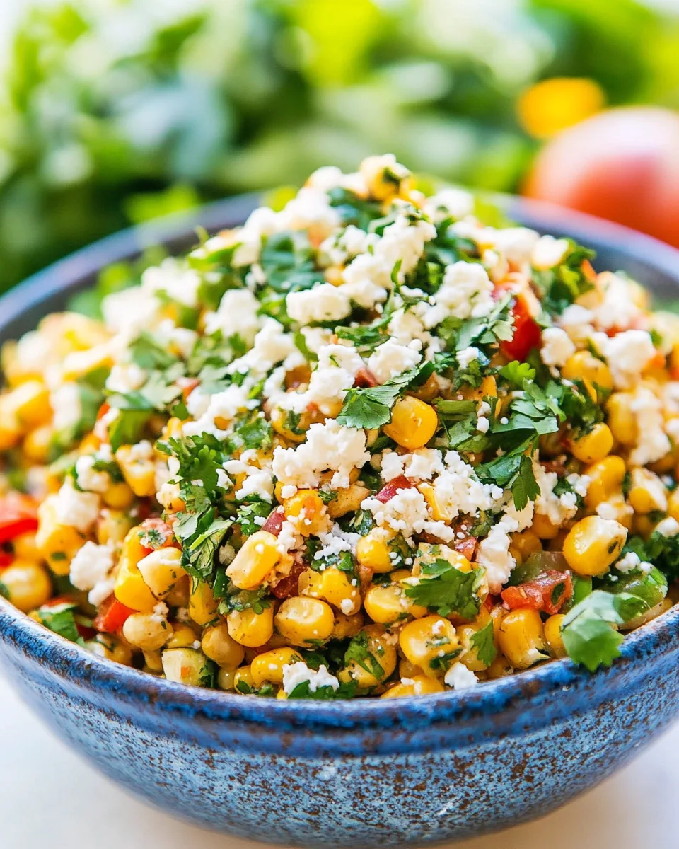 Mexican Street Corn Salad
