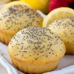 Meyer Lemon Poppy Seed Tea Cakes