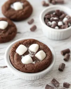 Mini Hot Cocoa Cookies