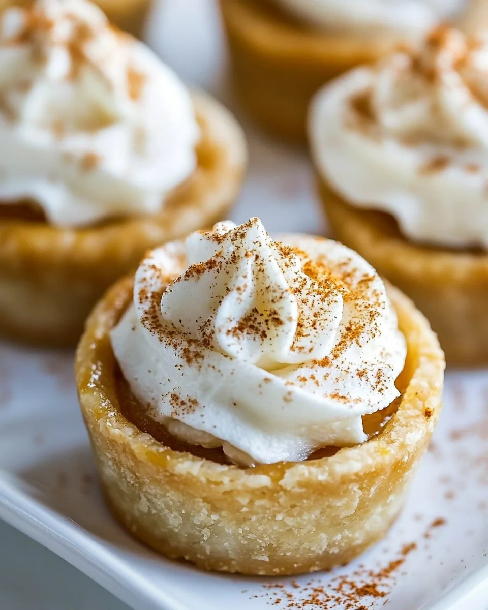 Mini Pumpkin Pies