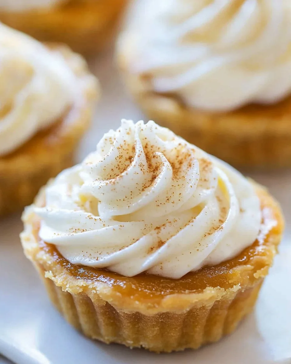 Mini Pumpkin Pies