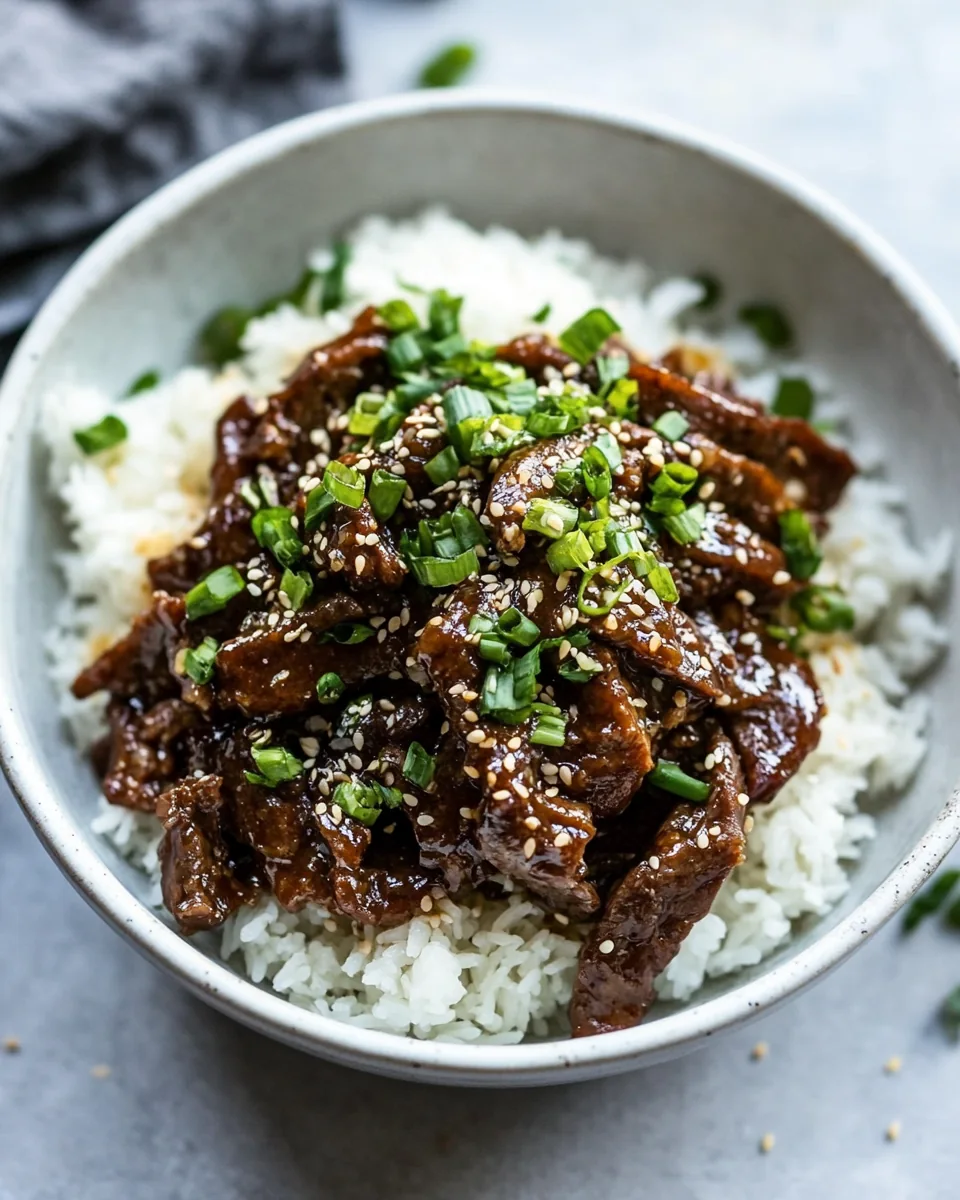 Mongolian Beef