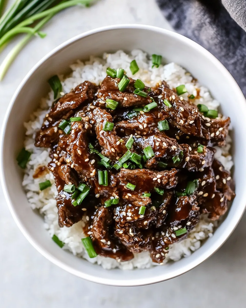 Mongolian Beef