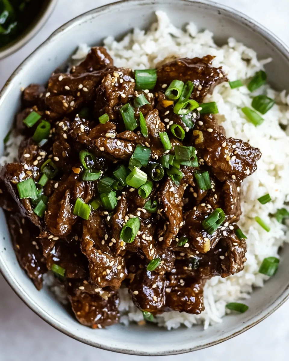 Mongolian Beef