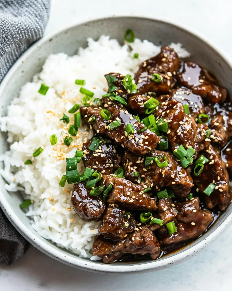 Mongolian Beef