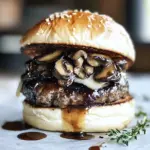 Mushroom Swiss Burger