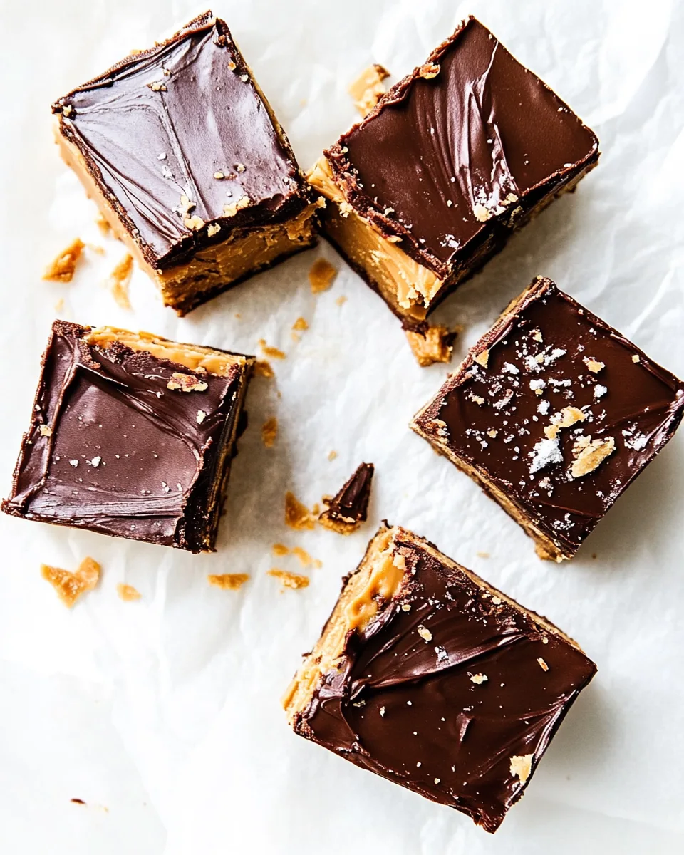 No Bake Peanut Butter Bars