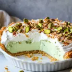 No Bake Pistachio Cream Pie