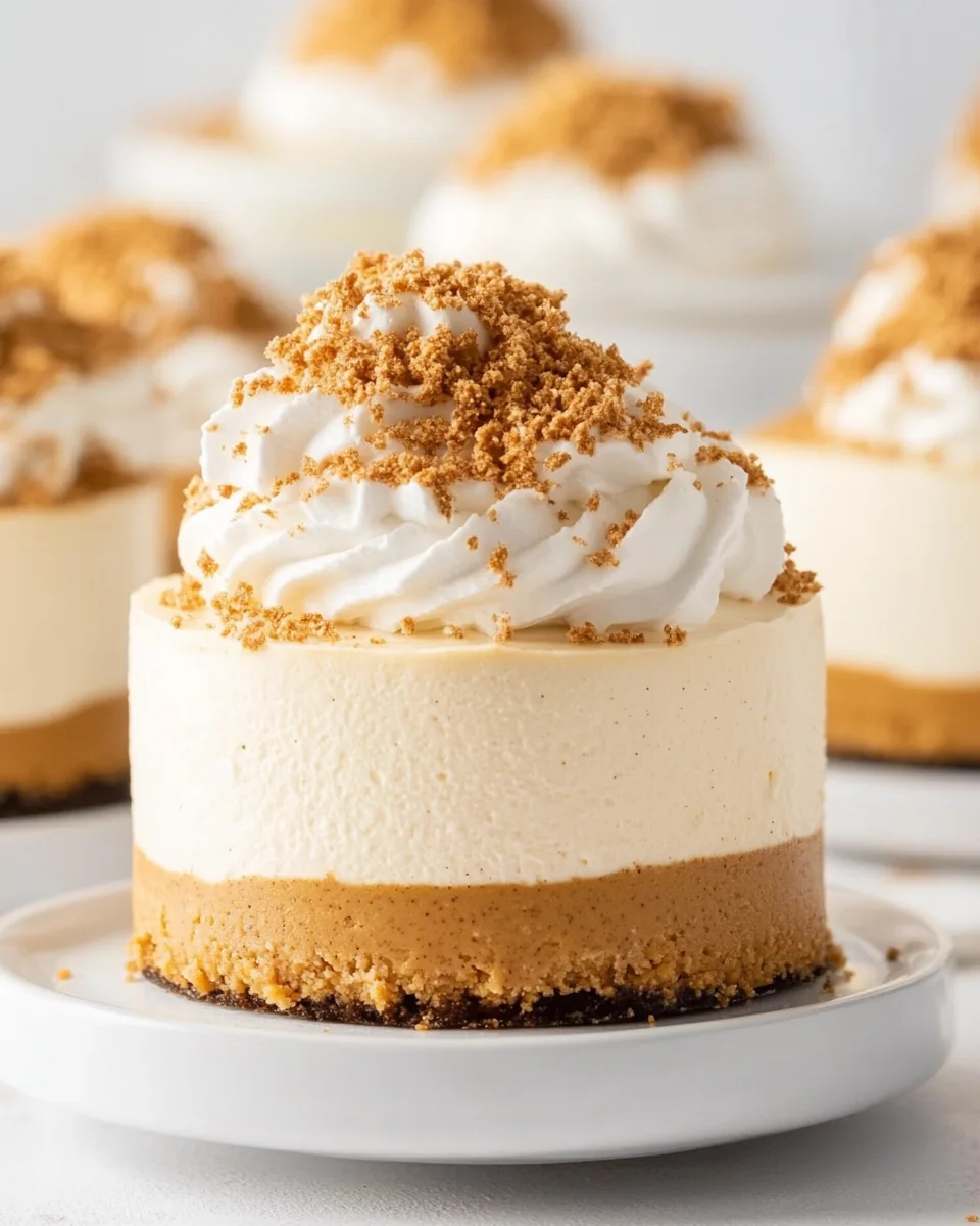 No Bake Pumpkin Cheesecake