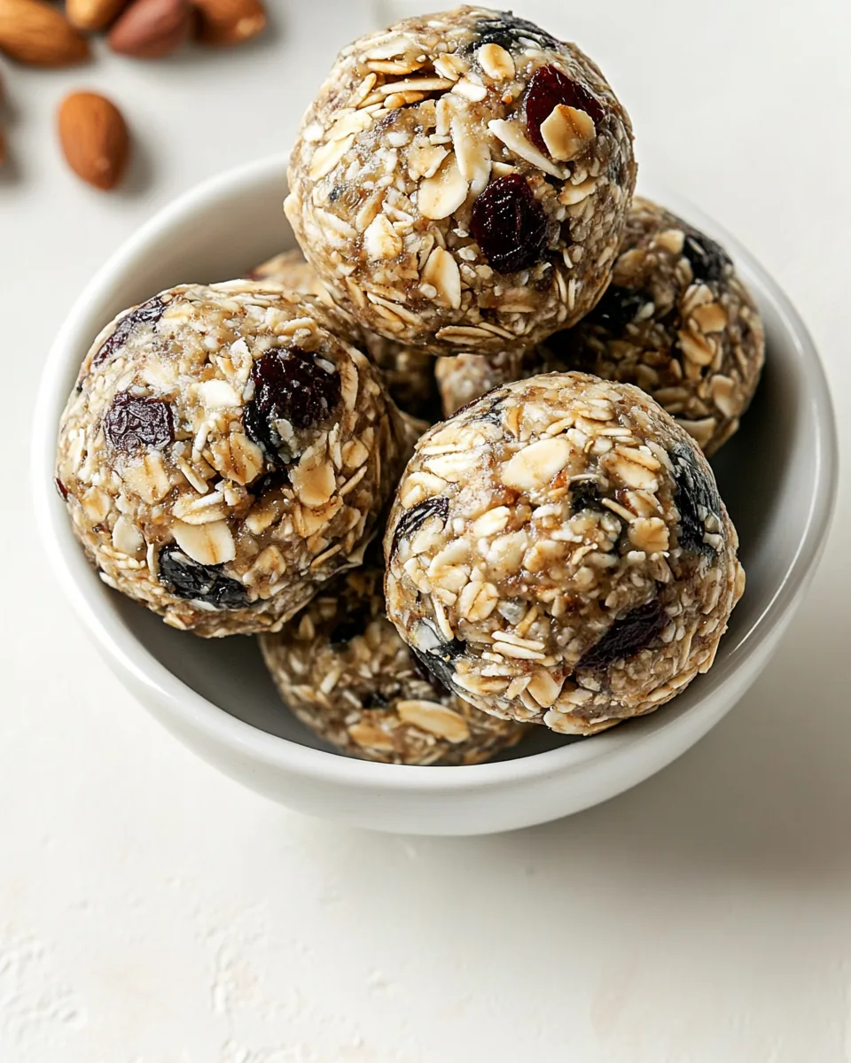 Nut Free Energy Balls