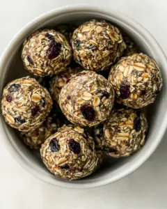 Nut Free Energy Balls