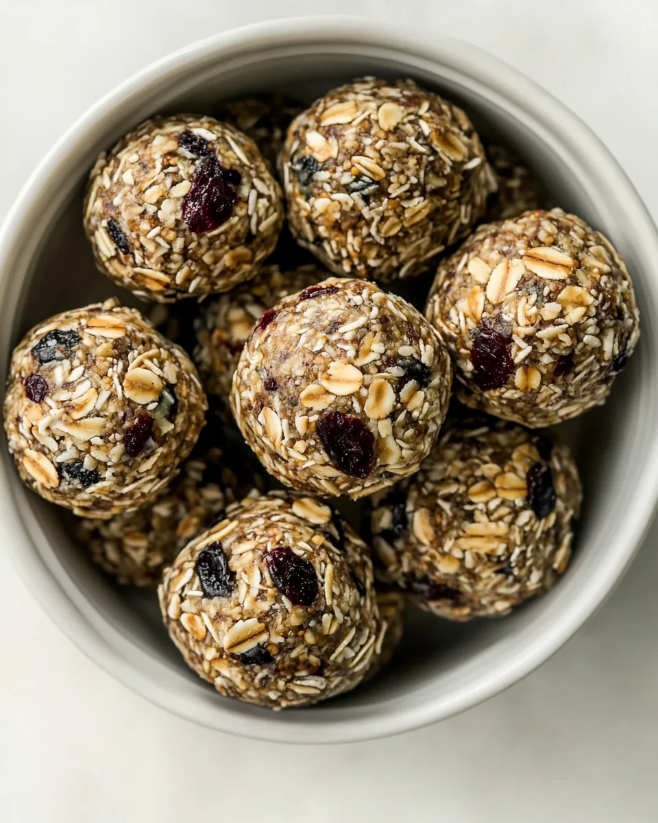 Nut Free Energy Balls