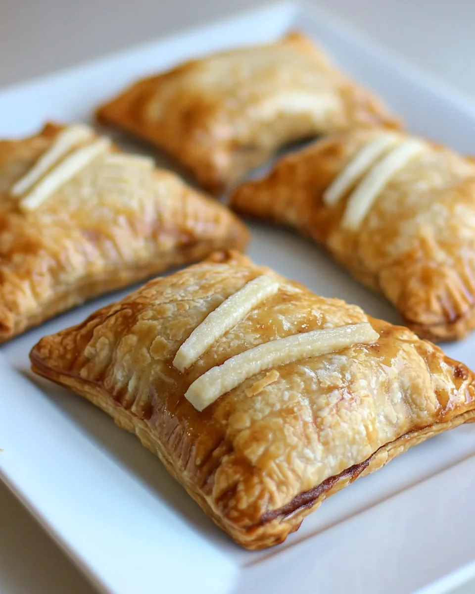 Nutella Peanut Butter Banana Turnovers