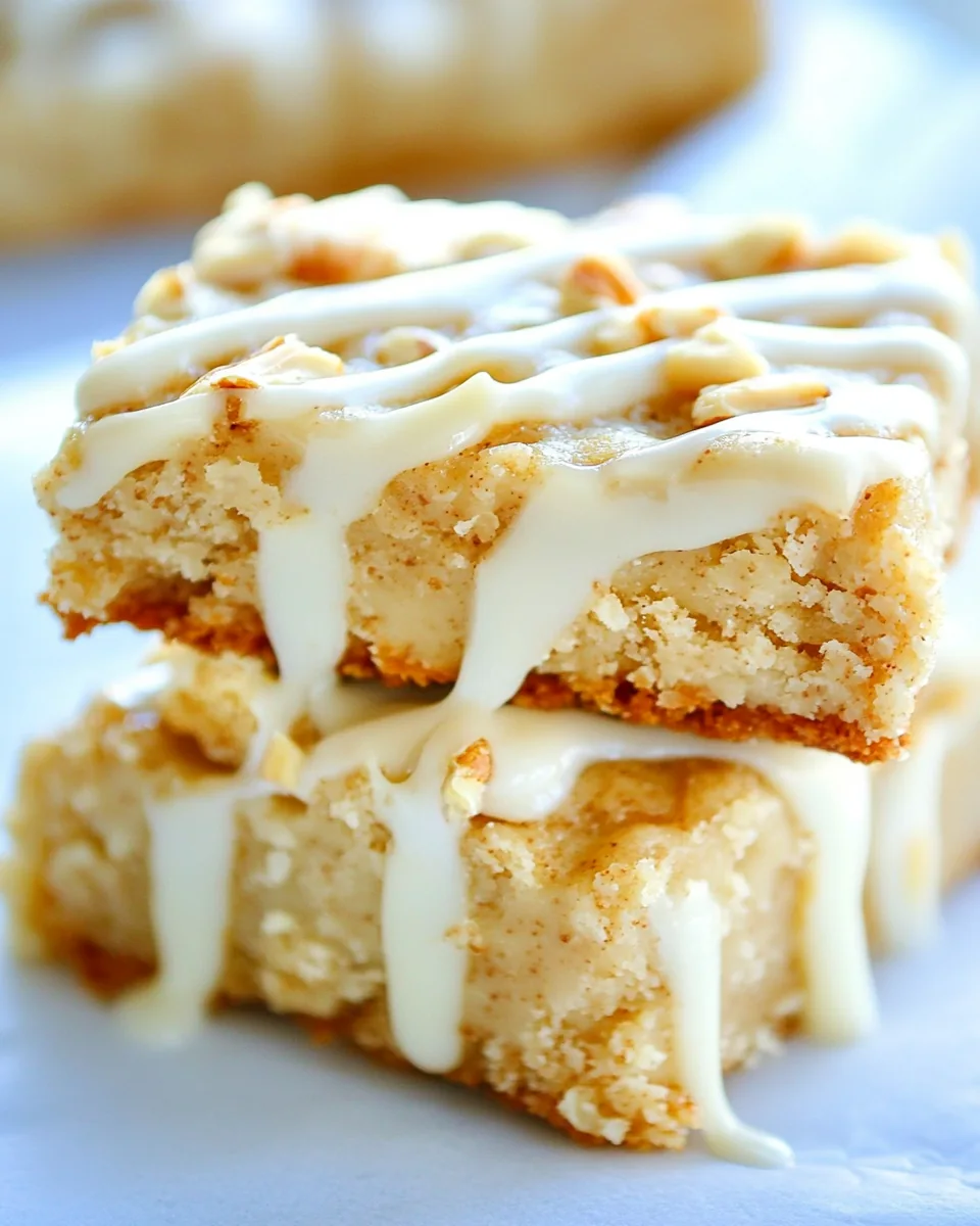 Nutty Eggnog Bars