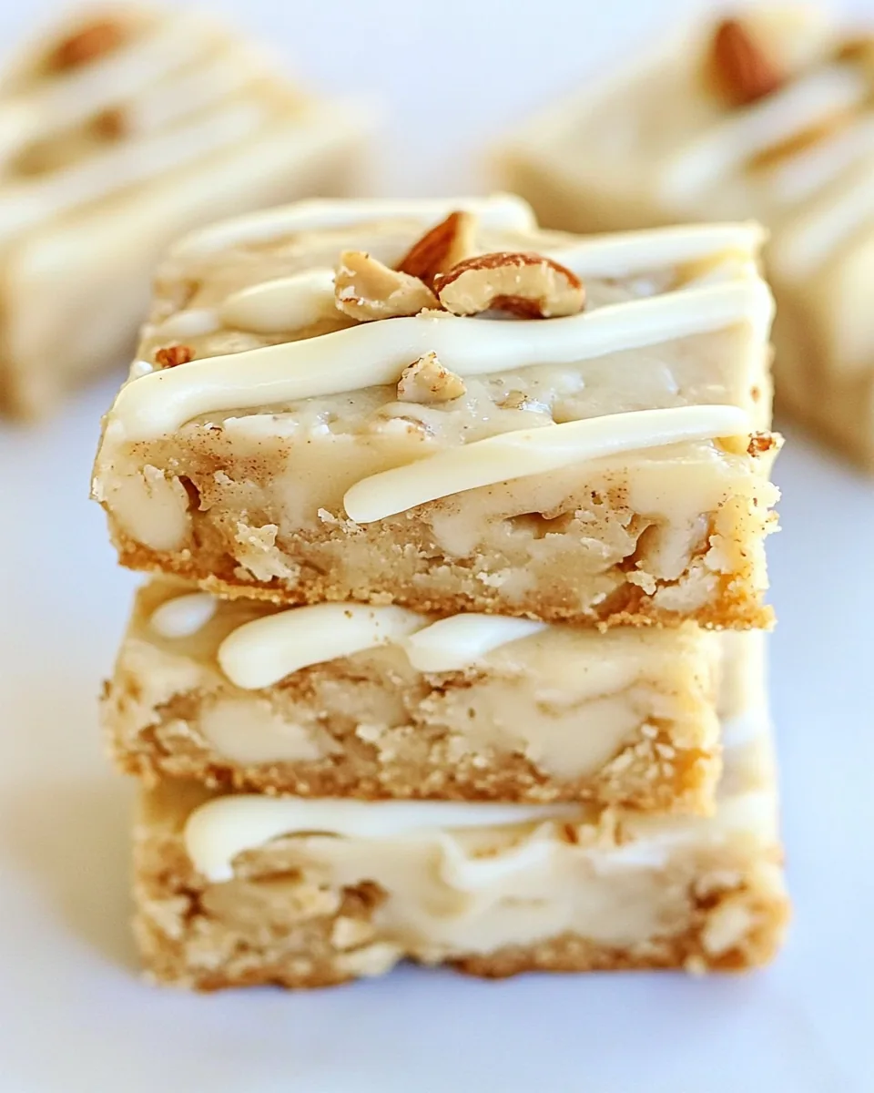 Nutty Eggnog Bars