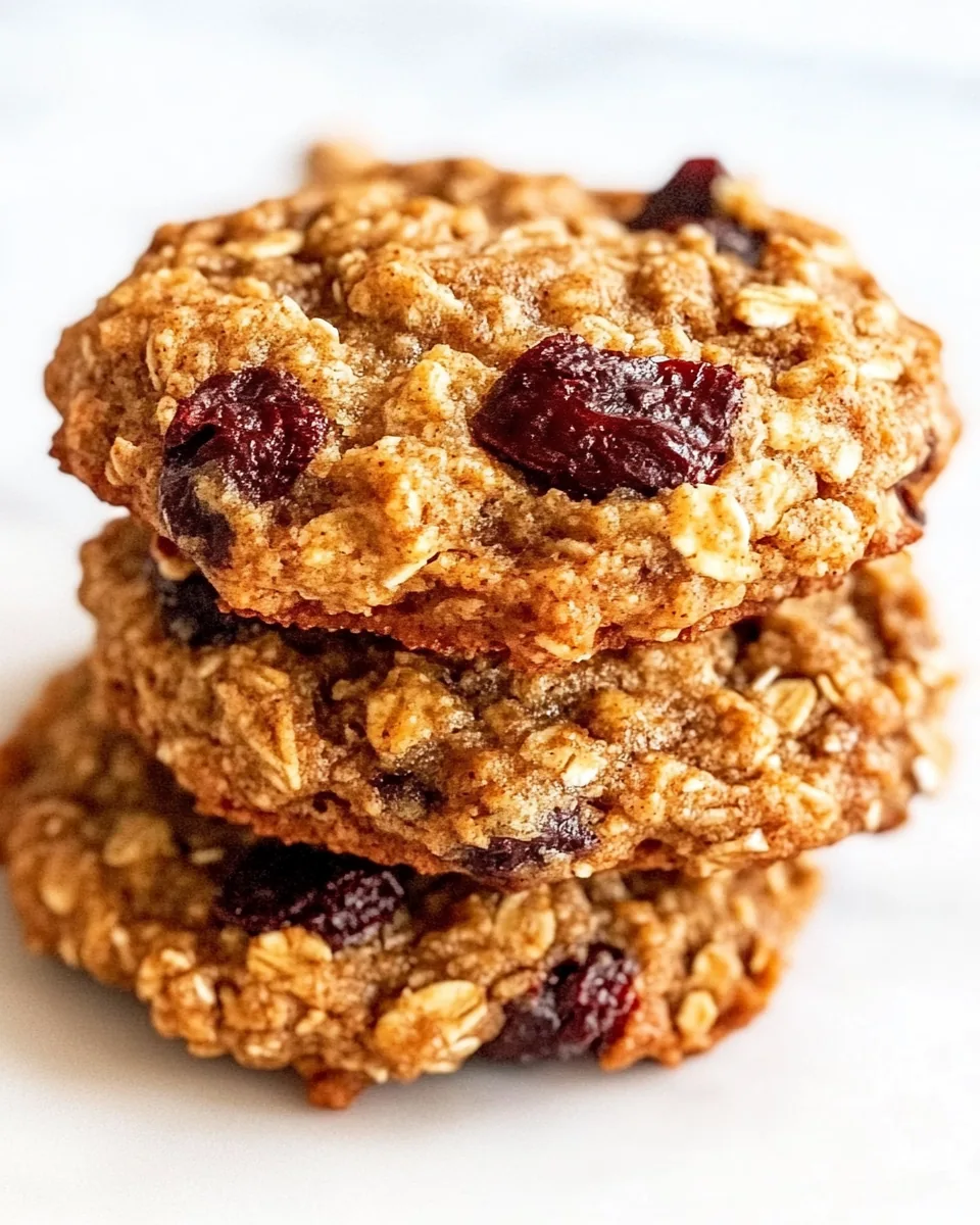 Oatmeal Breakfast Cookies