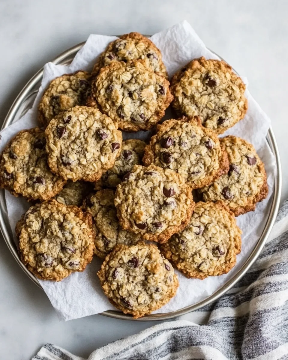 Oatmeal Chocolate Chip Cookies