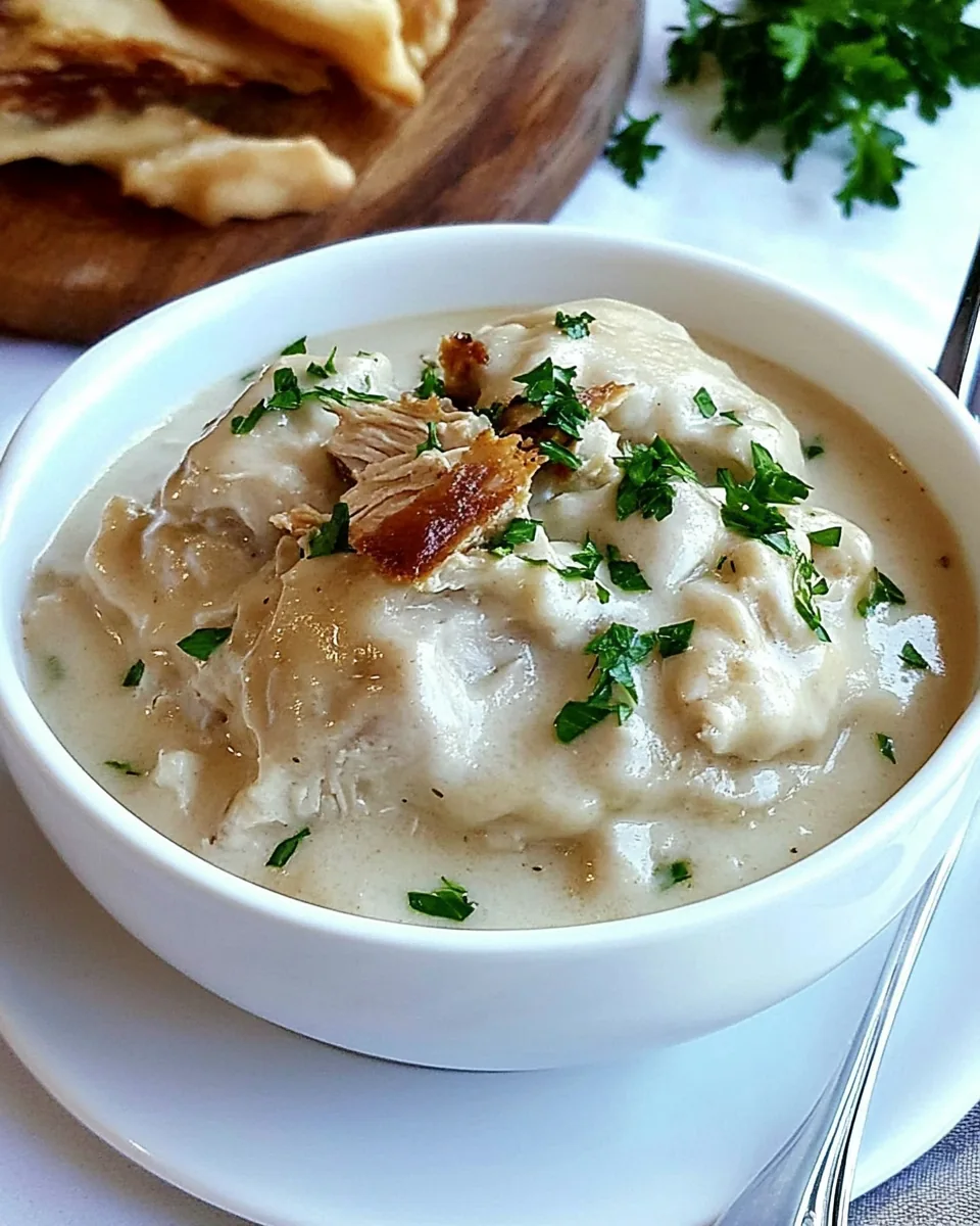 Old Fashion Chicken and Dumplings