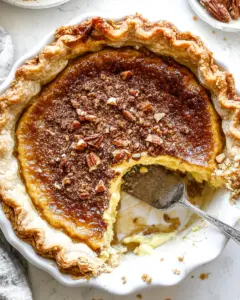 Old Fashioned Custard Pie