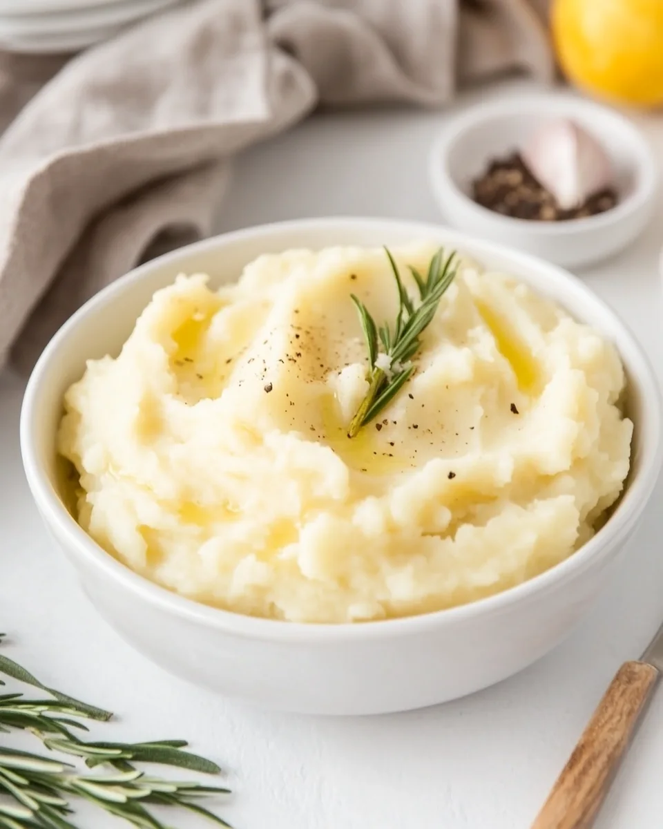 Olive Oil Mashed Potatoes
