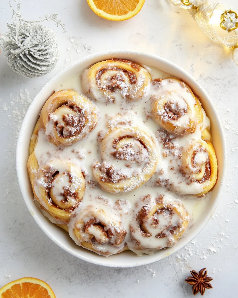 Cinnamon Orange Rolls