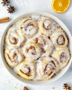Cinnamon Orange Rolls