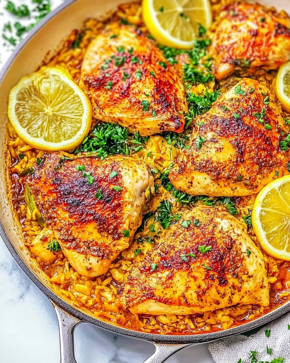 One Skillet Lemon Chicken