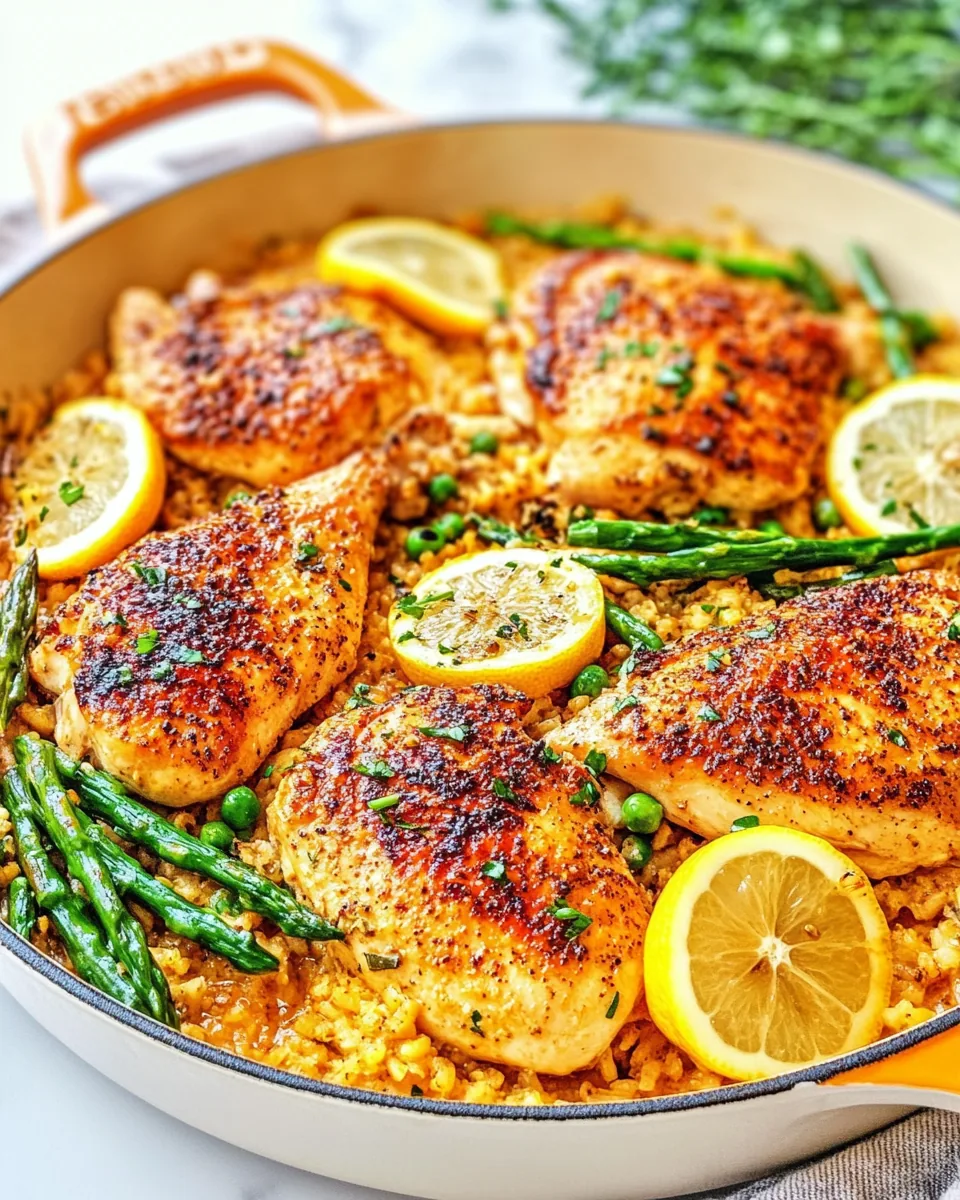 One Skillet Lemon Chicken