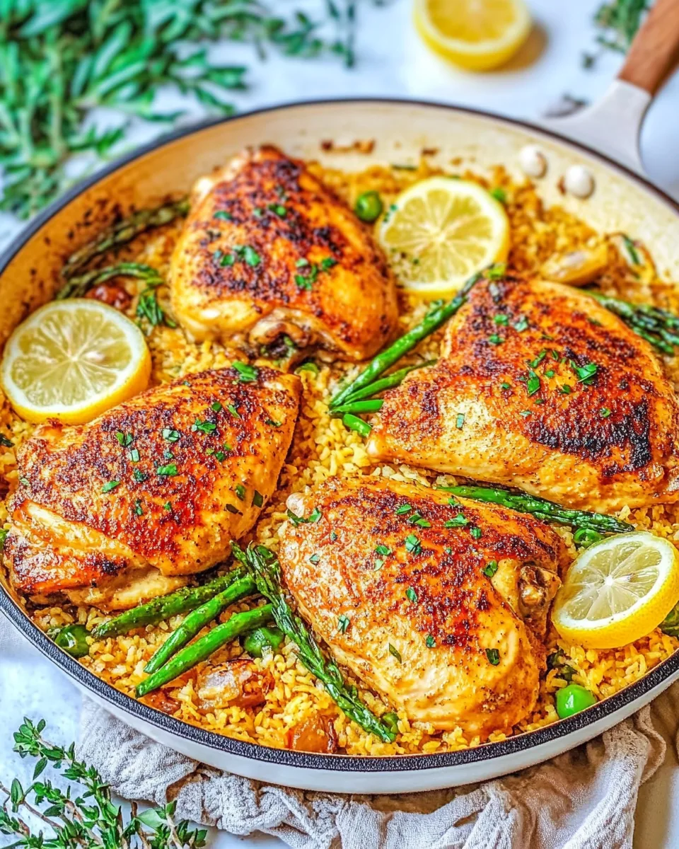 One Skillet Lemon Chicken