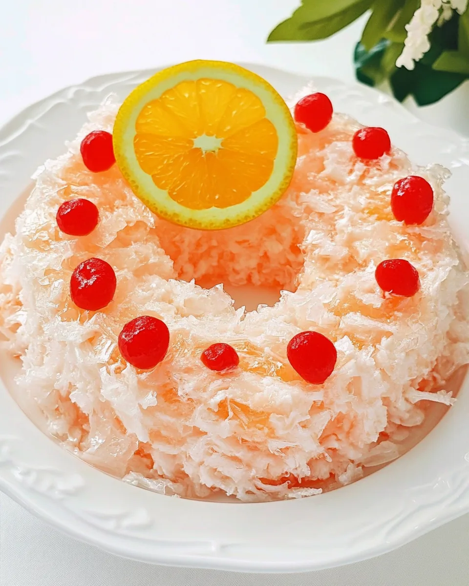 Orange Fluff Jello Salad
