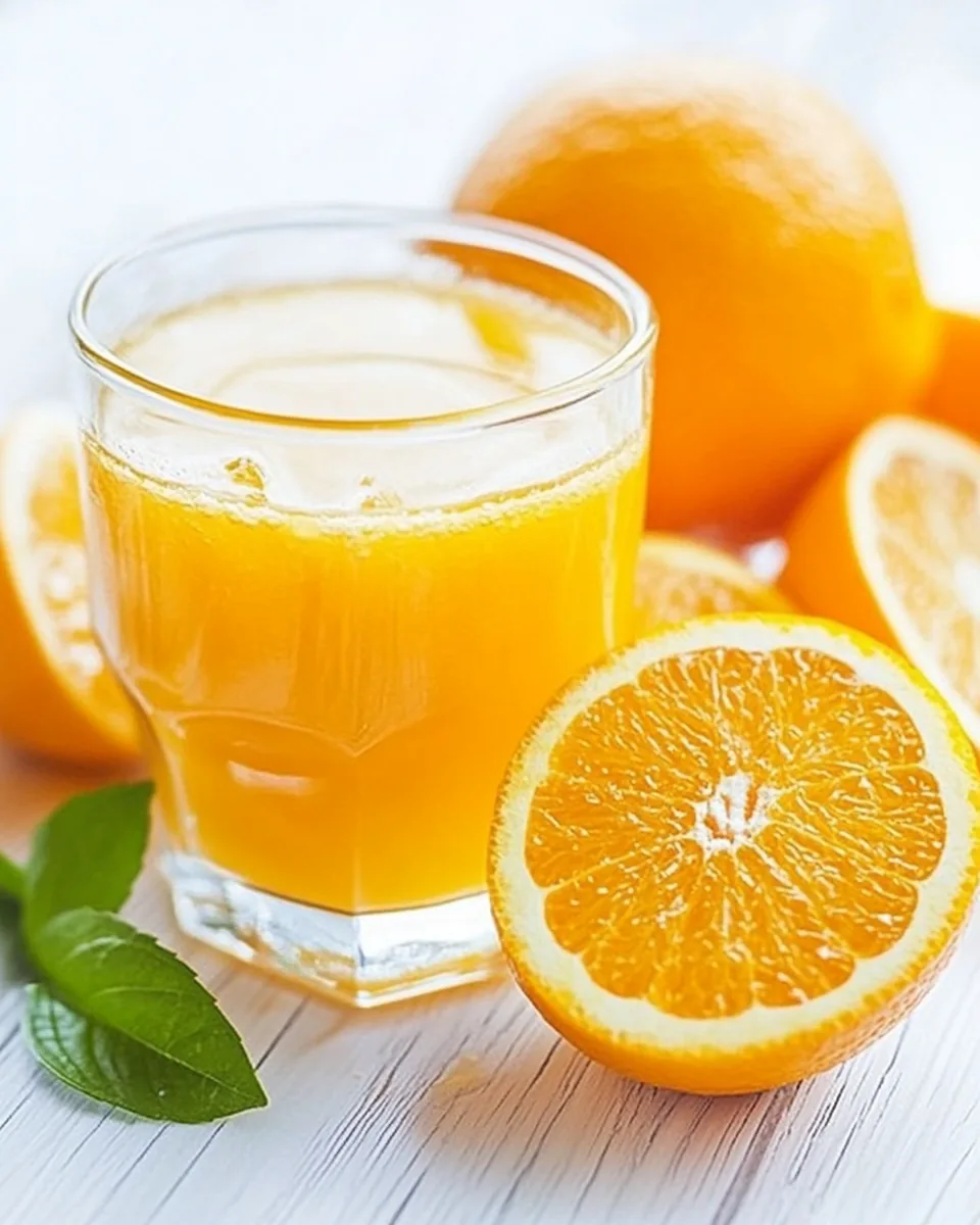 Orange Sports Drink
